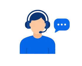Health insurance customer support executive helping customers with policy queries
